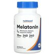 Фото використання Melatonin 10 mg Фото використання Nutricost, Melatonin 10 mg, Мелатонін, 240 таблеток
