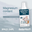 Фото використання Magnesium Sleep Kid's Body Spray Фото використання BetterYou, Magnesium Sleep Kid's Body Spray, Підтримка сну,