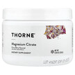 Фото применение Thorne, Магний, Magnesium Citrate Citrus Berry, 228 г