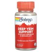 Фото применение Deep Vein Support Фото применение Solaray, Поддержка вен ног, Deep Vein Support, 60 капсул