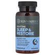 Фото применение Nighttime Sleep & Restore Фото применение Sunwarrior, Поддержка сна, Nighttime Sleep & Restore, 60 капс