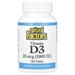 Фото використання Natural Factors, Vitamin D3 25 mcg 1000 IU, Вітамін D3, 180 табле