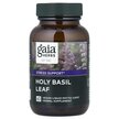 Фото використання Holy Basil Leaf Фото використання Gaia Herbs, Holy Basil Leaf, Базилік, 60 Vegetarian Liquid Phyto-