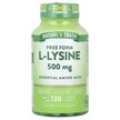 Фото применение Nature's Truth, L-Лизин, L-Lysine 500 mg, 130 таблеток
