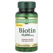Фото використання Biotin 10000 mcg Фото використання Nature's Bounty, Biotin 10000 mcg, Вітамін B7 Біотин, 180 ка