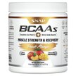 Фото використання Snap Supplements, BCAAs Peach Mango, БЦАА, 277 г