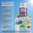 Фото применение Resveratrol Berberine Grape Seed Extract Фото применение Ресвератрол, Resveratrol Berberine Grape Seed Extract, 60 капсул