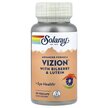 Фото применение Advanced Formula Vizion with Blueberry & Lutein Фото применение Solaray, Поддержка зрения, Vizion with Blueberry & Lutein, 90
