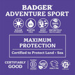 Фото применение Adventure Sport Mineral Sunscreen with Clear Zinc - SPF Фото применение Adventure Sport Mineral Sunscreen with Clear, Органический бальза