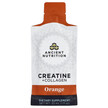 Фото применение Ancient Nutrition, Креатин, Creatine + Collagen Orange, 15 шт