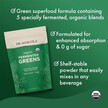 Фото використання Organic Fermented Greens Фото використання Dr. Mercola, Organic Fermented Greens, Супергрінс, 1 шт