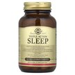 Фото применение Solgar, Поддержка сна, Sleep Triple Action, 60 таблеток
