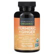 Фото применение Экстракт корня куркумы, Organic Turmeric + Ginger, 90 таблеток