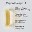 Фото применение Vegan Omega-3 Фото применение Sports Research, Веганская Омега-3, Vegan Omega-3, 60 капсул
