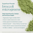 Фото применение Брокколи, Organic Superfood Powder Broccoli Microgreens, 11 г