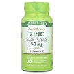Фото применение Rapid Release Zinc Plus Vitamin C 50 mg Фото применение Nature's Truth, Цинк 50 мг, Rapid Release Zinc Softgels, 120