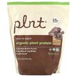Фото применение Plnt, Протеин, Organic Plant Protein Chocolate, 1200 г