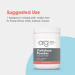 Фото використання Allergy Research Group, Cellulose Powder, Клітковина, 250 г