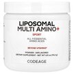 Фото применение Liposomal Multi Amino+ Powder All 9 Essential Amino Acids Unflavored Фото применение CodeAge, Аминокислоты, Liposomal Multi Amino+, 174.2 г