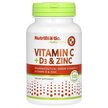 Фото використання NutriBiotic, Vitamin C + D3 & Zinc, Вітамін C D3 Цинк, 100 ка