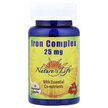 Фото використання Natures Life, Iron Complex 25 mg, Залізо, 50 капсул