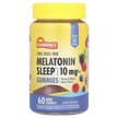 Фото використання Melatonin Sleep Gummies Natural Mixed Berry 10 mg, Мелатонін, 60 