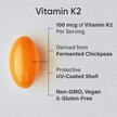 Фото використання Vitamin K2 Plant-Based 100 mcg Фото використання Vitamin K2 Plant-Based 100 mcg, Вітамін K2, 120 капсул