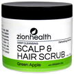 Фото применение Deep Cleaning Scalp & Hair Scrub - Green Apple with Argan, Ск