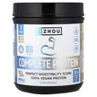 Фото використання Zhou Nutrition, Complete Protein Vanilla, Протеїн, 564 г