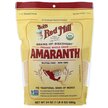 Фото применение Bob's Red Mill, Зерновые культуры, Organic Amaranth Whole Gr