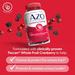 Фото використання Cranberry Gummies Berrylicious Flavor Фото використання Azo, Cranberry Gummies Berrylicious Flavor, Журавлина, 40 таблето