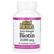 Фото применение Extra Strength Biotin 10000 mcg Фото применение Natural Factors, Биотин, Biotin 10000 mcg, 60 капсул