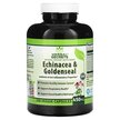 Фото використання Herbal Secrets, Echinacea & Goldenseal 450 mg, Ехінацея, 250 