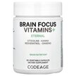 Фото використання Brain Focus Vitamins+ Фото використання CodeAge, Brain Focus Vitamins+, Підтримка мозку, 60 капсул