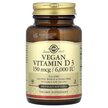 Фото використання Solgar, Vegan Vitamin D3 150 mcg / 6000 IU, Вітамін D3, 100 капсу