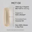 Фото применение Sports Research, MCT Масло, MCT Oil 1000 mg, 120 капсул