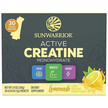 Фото применение Креатин, Active Creatine Monohydrate Lemonade Flavor, 30 шт