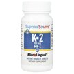 Фото використання Superior Source, Vitamin K-2 500 mcg, Вітамін K Філохінон, 60 таб