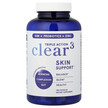 Фото використання SMNutrition, Triple Action Clear 3, Шкіра нігті волосся, 180 капс