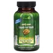 Фото використання Only One Liquid-Gel Multi Without Iron, Залізо, 60 капсул