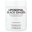 Фото використання CodeAge, Liposomal Black Ginger, Корінь Імбиру, 90 капсул