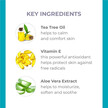 Фото применение Derma E, Крем, Tea Tree and Vitamin E Relief Cream, 113 г