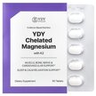Фото використання YDY, Chelated Magnesium With K2, Магній Хелат, 60 таблеток