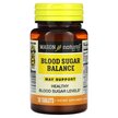 Фото применение Blood Sugar Balance Фото применение Mason, Поддержка уровня сахара, Blood Sugar Balance, 30 таблеток