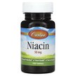 Фото применение Niacin 50 mg Фото применение Carlson, Витамин B3 Ніацин, Niacin 50 mg, 100 таблеток