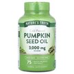 Фото використання Pumpkin Seed Oil Cold Pressed 3000 mg, Гарбузова олія, 75 капсул