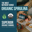 Фото використання Organic Spirulina Фото використання Triquetra Health, Organic Spirulina, Спіруліна, 360 таблеток