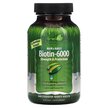 Фото применение Biotin-6000 Фото применение Irwin Naturals, Витамин B7 Биотин, Biotin-6000, 60 капсул