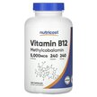 Фото використання Nutricost, Vitamin B12 5000 mcg, Вітамін B1 Тіамін, 240 капсул