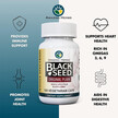 Фото применение Amazing Herbs, Черный тмин, Black Seed Original Plain, 100 капсул